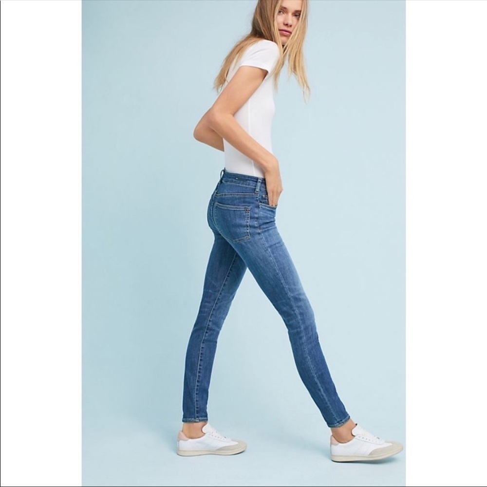 Anthropologie Pilcro and the Letterpress high rise denim legging - Picture 1 of 13